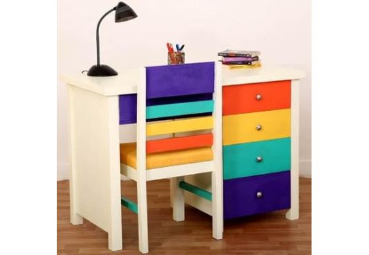 wooden study table for kids